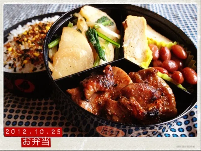 Snapdishの料理写真:2012.10.25 お弁当|もるとカッツォさん