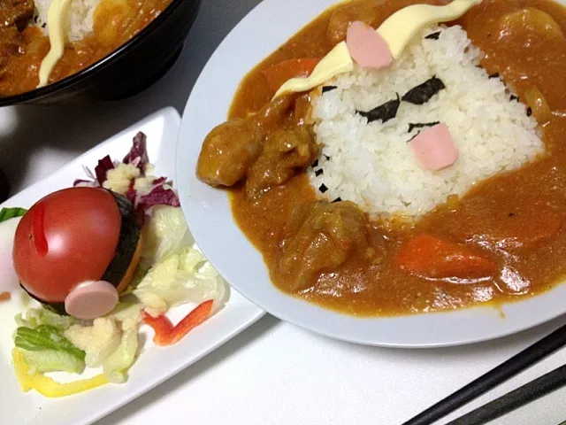 Snapdishの料理写真:キャラご飯に挑戦！笑|壱@菌さん