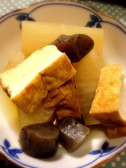 大根と厚揚げの煮物|トモさん