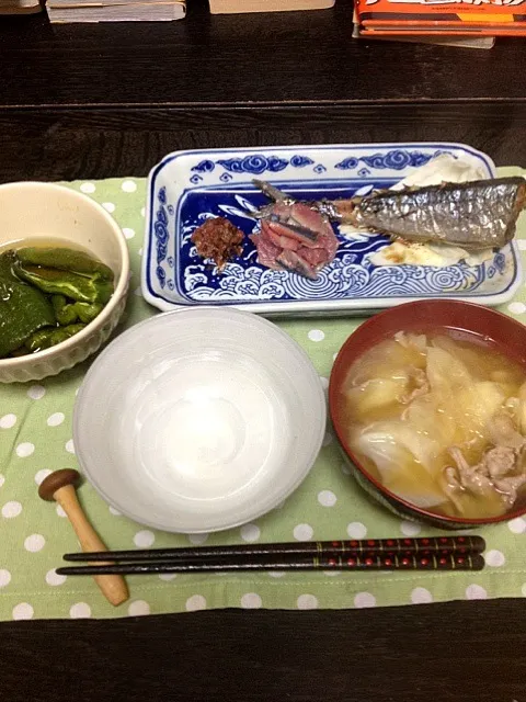 秋刀魚三種|でかちょさん