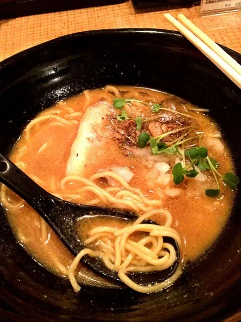 秋刀魚の肝味噌ラーメン|木口ちゃんさん