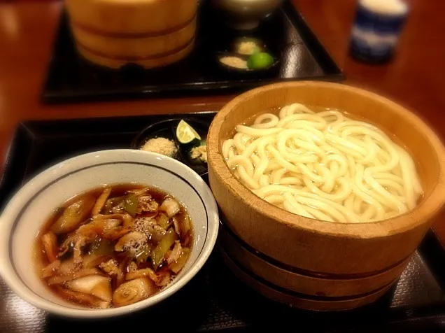 肉汁つけうどん・釜揚げ@丸亀製麺|kadomotoさん