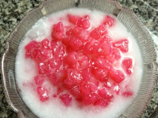 Water chestnut in coconut milk|Thanjiraさん