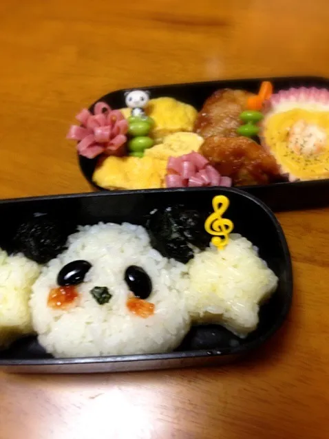 Snapdishの料理写真:パンダのお弁当|れなさん