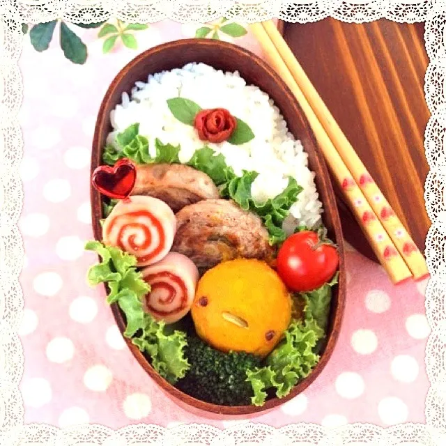 ＊ひよちゃんのいるお弁当＊|はりねずみさん