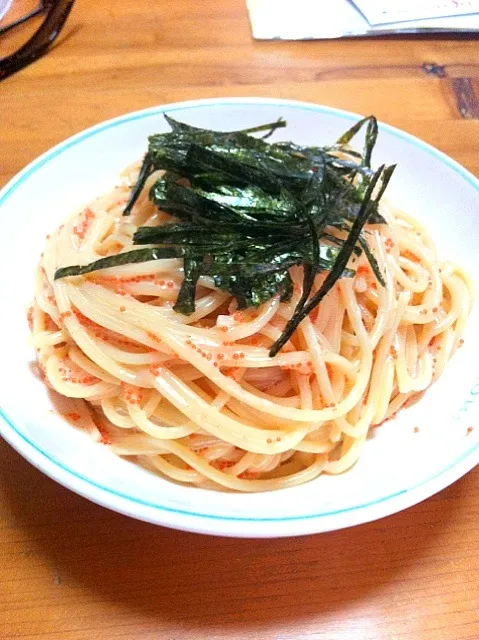 Snapdishの料理写真:明太子パスタ|イモさん