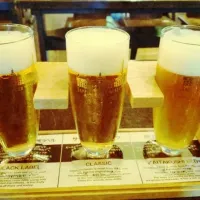 ビール飲み比べ|しおざわ ひろみさん