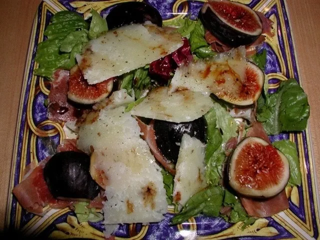 Fig, Prosciutto, Parmessiano Salad|Mayumiさん