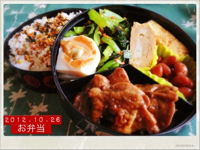 Snapdishの料理写真:2012.10.26 お弁当|もるとカッツォさん