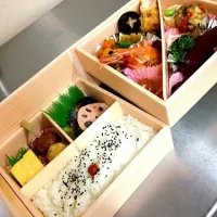 二段開き弁当|川崎幹也さん