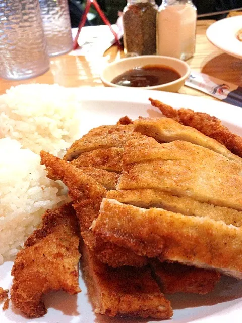 don-katsu at korean restsurant|Owfu B.さん