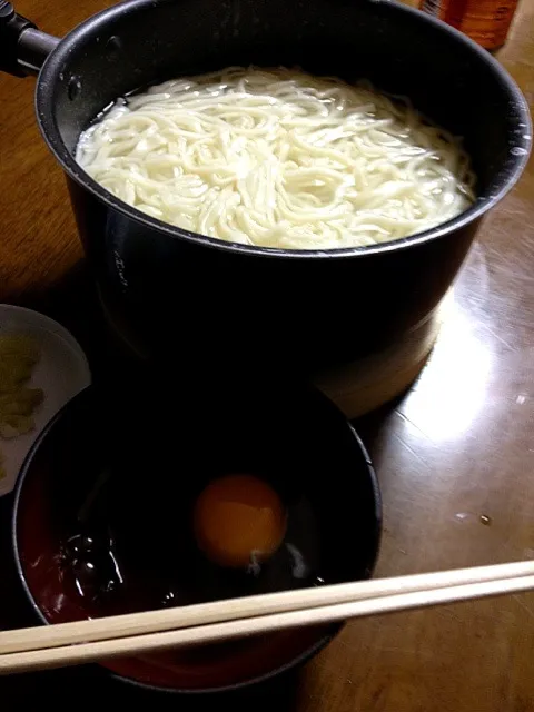 今夜は釜揚げうどん|伝甫和明さん