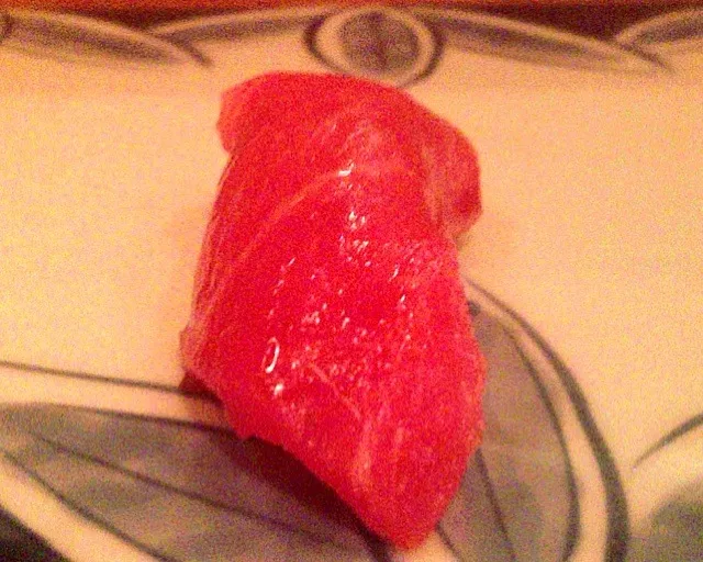 マグロのお腹らしい、、酔いが回ってきた模様💦|らむじーさん