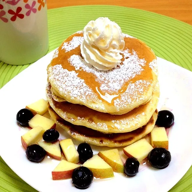 パンケーキで朝食(*^^*)|yukaさん