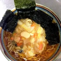 Snapdishの料理写真:マルちゃん正麺、あんかけ|satsukiさん