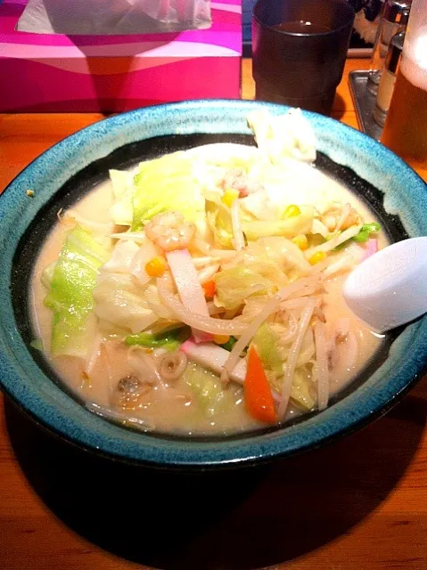 Snapdishの料理写真:むつみ屋のちゃんぽん麺|takuさん