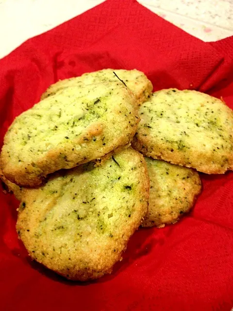 Green tea shortbread|chitopilitaさん