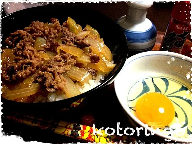 🐮ダシダで牛丼🐮|コトさん