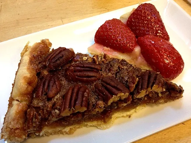 Pecan and strawberry pies|Marina Lesauvageさん