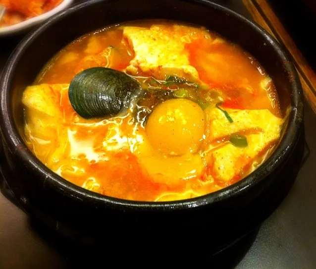 Seafood Tofu soup|sankunoさん