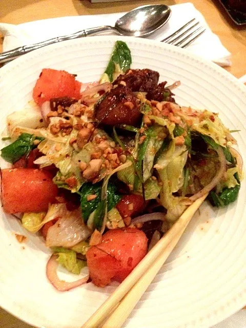 Watermelon with Duck Salad|Jerica Custodioさん