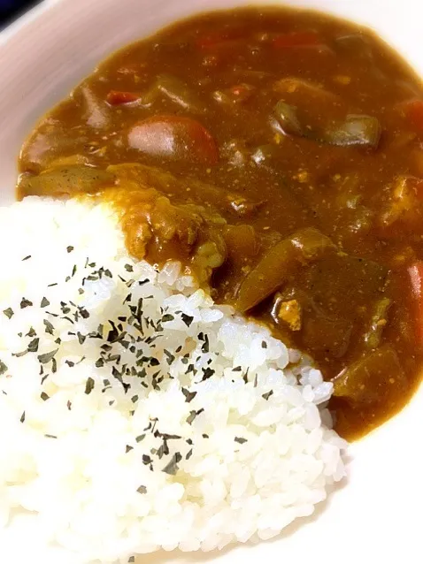 モツ煮リメイク和風カレー|しょみおさん