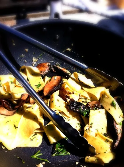 portebello mushroom n truffle pasta|willzさん