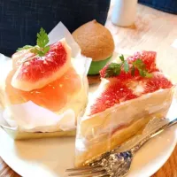 空気ケーキのケーキ3種|A.Natsuharaさん