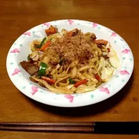 さっぱり焼きうどん|井上 歩さん