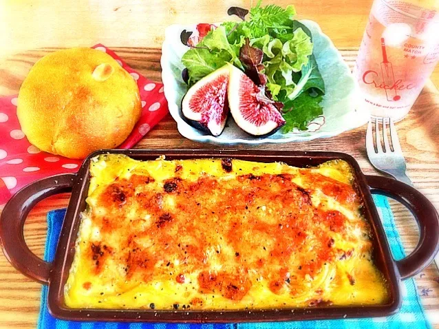 ベーコンと白菜のスパグラ|〜かもねぎポン酢食堂〜TOMOEさん