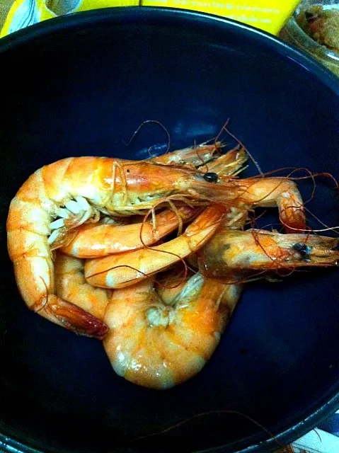 กุ้งคั่วเกลือ|Tさん