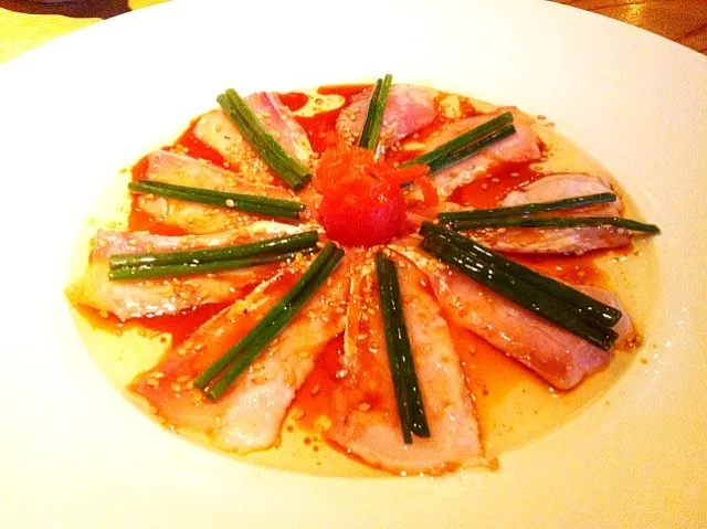 Snapdishの料理写真:NEW STYLE SASHIMI|gorkさん