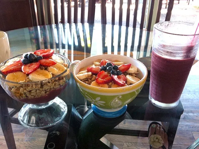 Açai bowl & Açai smoothie|gorkさん