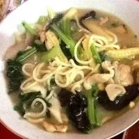 yummy walau cuma mie tapi uenak masakan jawanya|cucuth echaさん