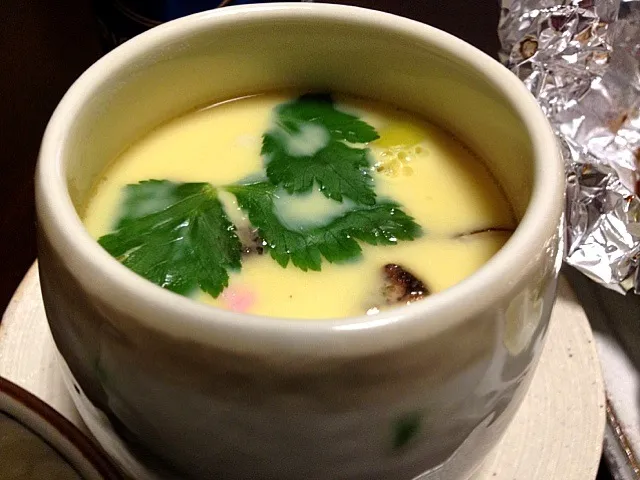 信州産松茸の茶碗蒸し|マーティンさん