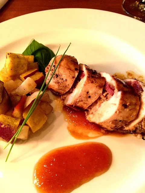 Pheasant roulade with quince jelly|lauren shannonさん