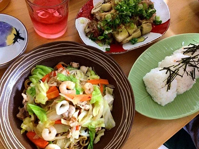 やきそば＆焼きなす|ともこさん