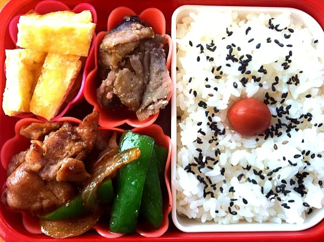 牛肉ピーマン炒め弁当|もえさん