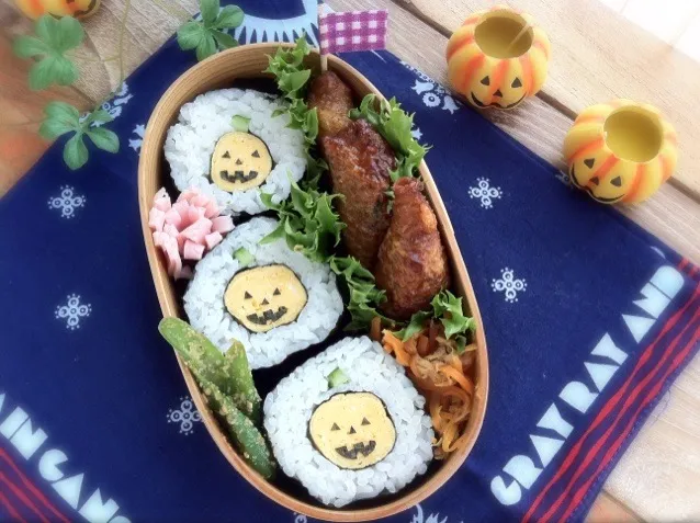 10/29 ハロウィン弁当👻|チカさん