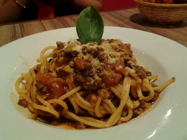 spaghetti bolognaise|Raine Melissa Rimanさん