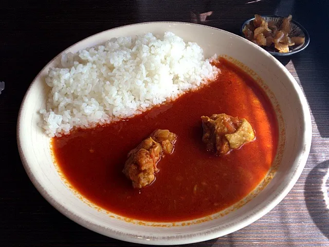 久しぶりに、赤いチキンカレー|Atsushi Yoshimotoさん