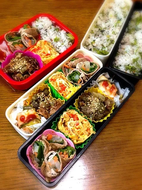 ママ、パパ、自分弁当|ayamenさん