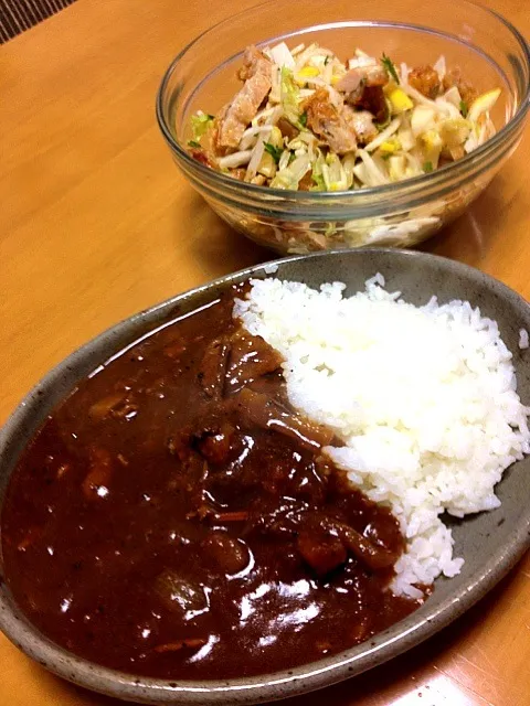 Snapdishの料理写真:牛肉カレー|mackychanさん