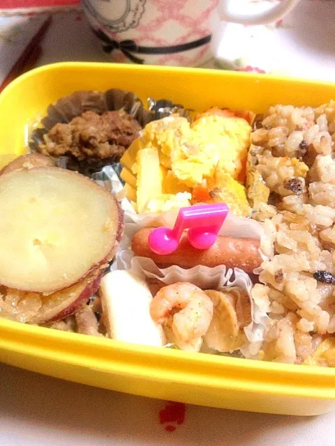 冷凍保存食の手抜き弁当。|とろさん