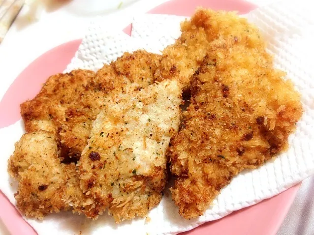 ムネ肉のチーズ揚げ！柔らかいよ～|ひさくま！さん