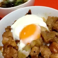 Snapdishの料理写真:焼き鳥丼|masumiさん