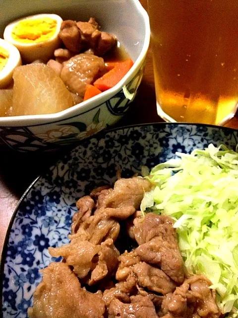 Snapdishの料理写真:豚肉の生姜焼き|いちこさん