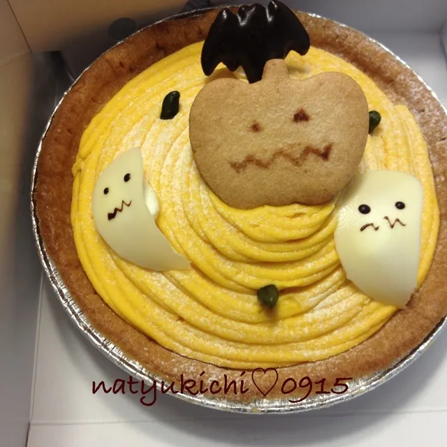 Snapdishの料理写真:ハロウィンタルト( •ॢ◡-ॢ)-♡|なちゅきちさん