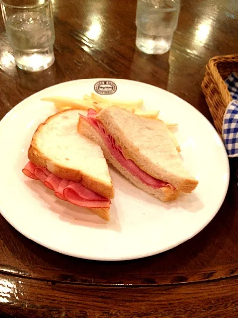 ハムあんどチーズサンドイッチ|さちさん