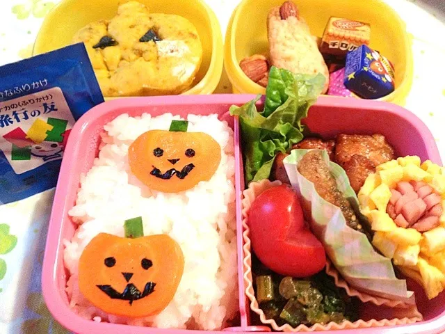 高3娘ハロウィン🎃弁当|mari miyabeさん